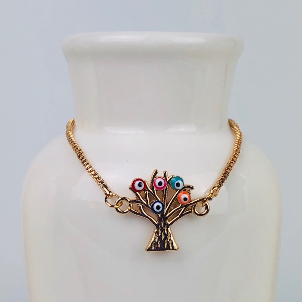 EVIL EYE | Tree of Life Evil Eye Bracelet